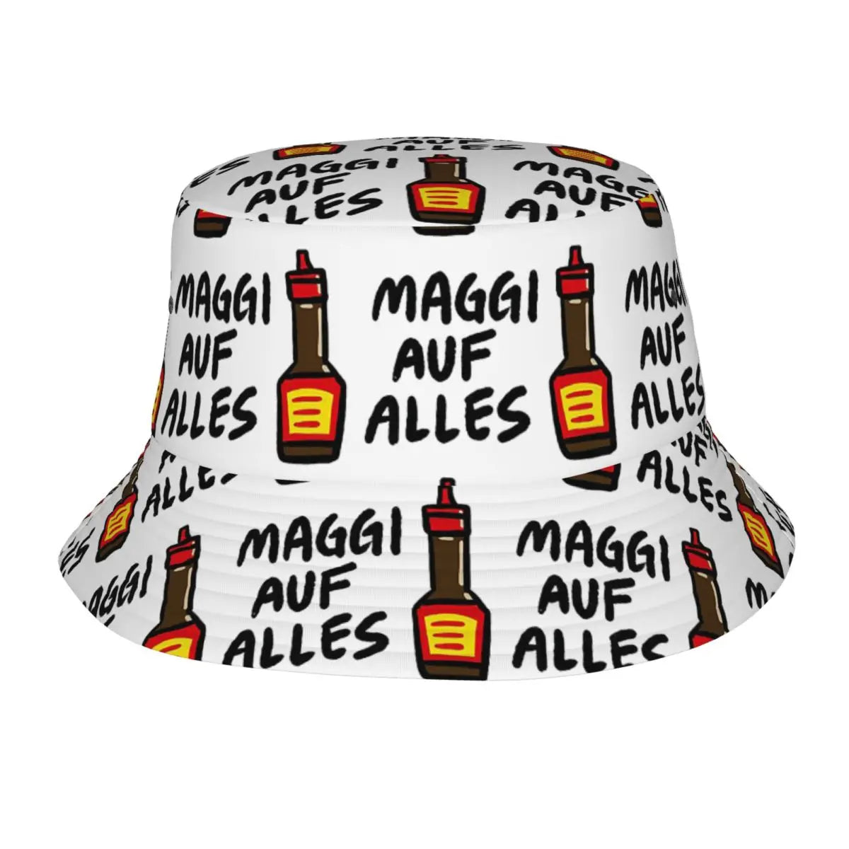 Maggi Auf Alles (Deutsch) Bucket Hats Panama For Man Woman