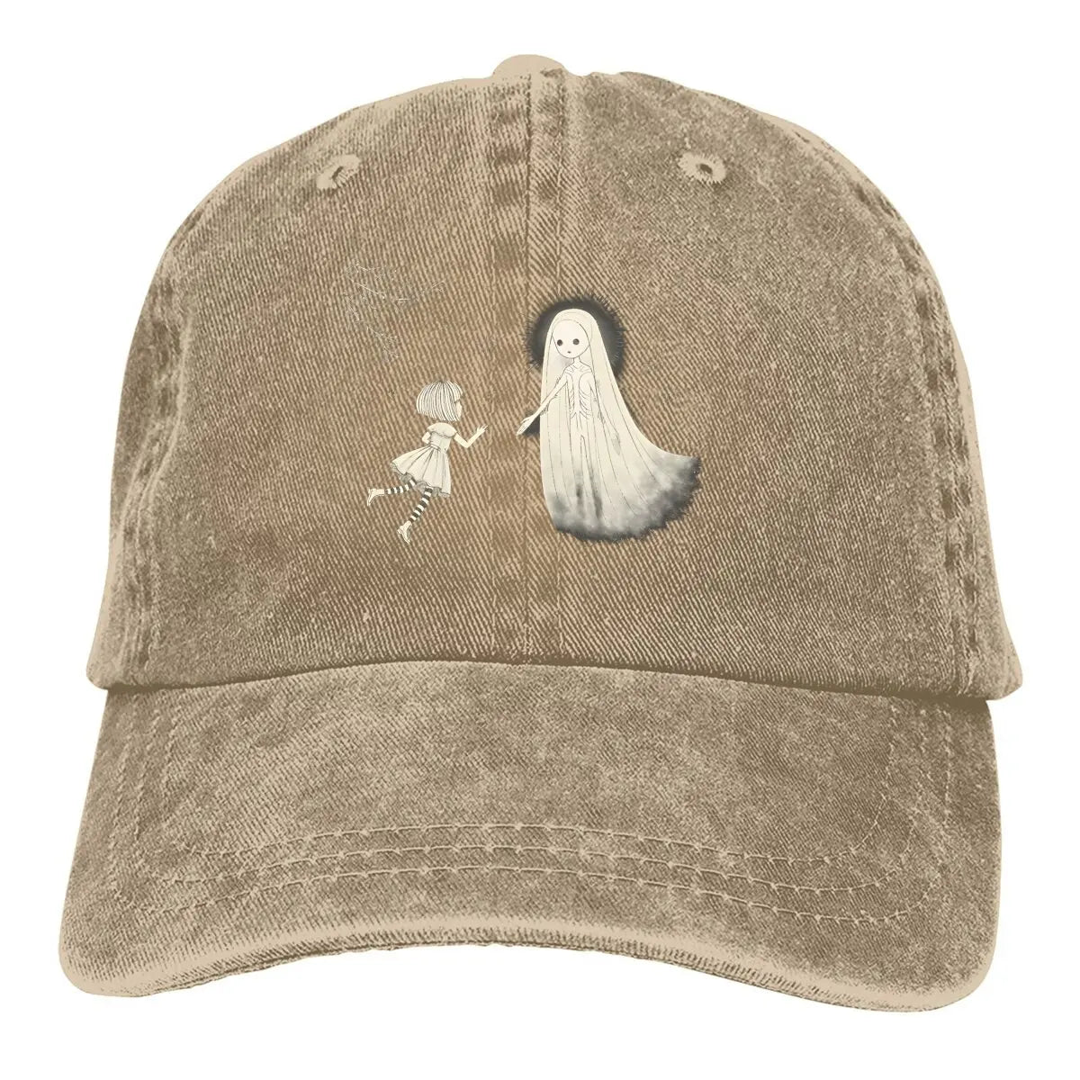Fran Bow A Valokas Fran Bow Game Multicolor Hat Peaked Baseball Hat