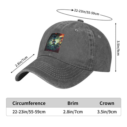 Cartoon TrollHunters Denim Cap Casual Baseball Caps