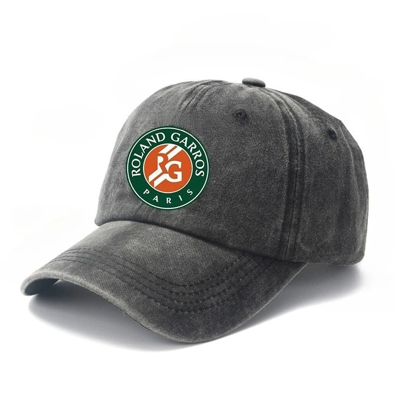 PARIS 100% Cotton Baseball Caps Vintage Distressed Cotton Snapback Hat
