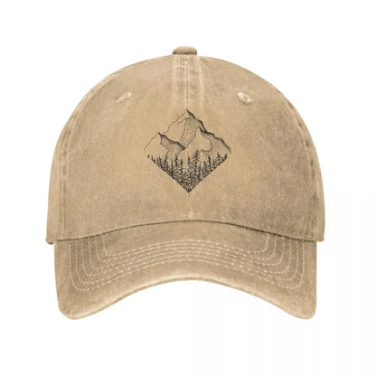 The Diamond Range Men Women Baseball Cap