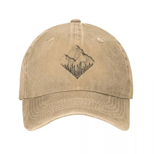The Diamond Range Men Women Baseball Cap