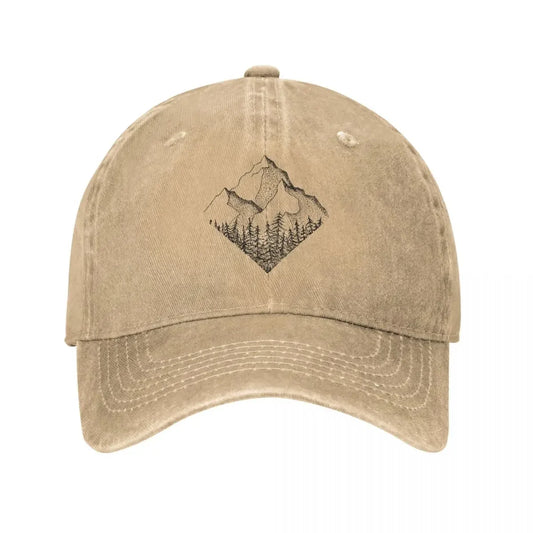 The Diamond Range Men Women Baseball Cap