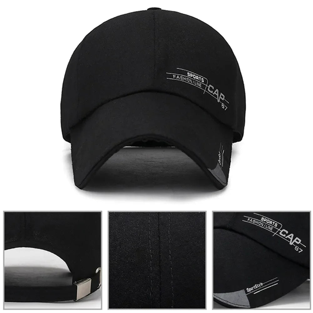 Outdoor Sunscreen Sports Men's Caps Fashion Canvas Unisex Baseball Caps