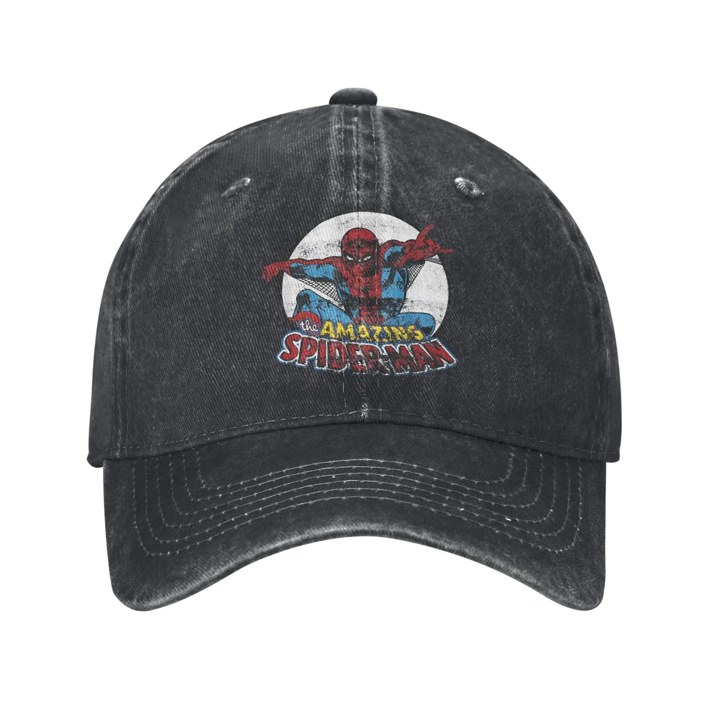 Spider Man Venom Leaping Forward Spiderman Men Women Baseball Cap