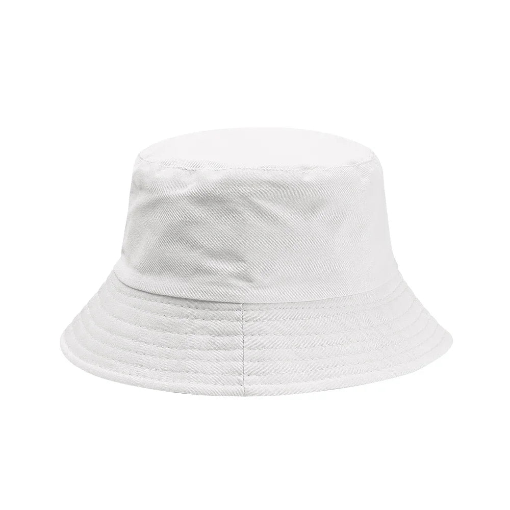 Fashion Denim Washed Bucket Hat Retro Foldable Sun Hat For Women Men