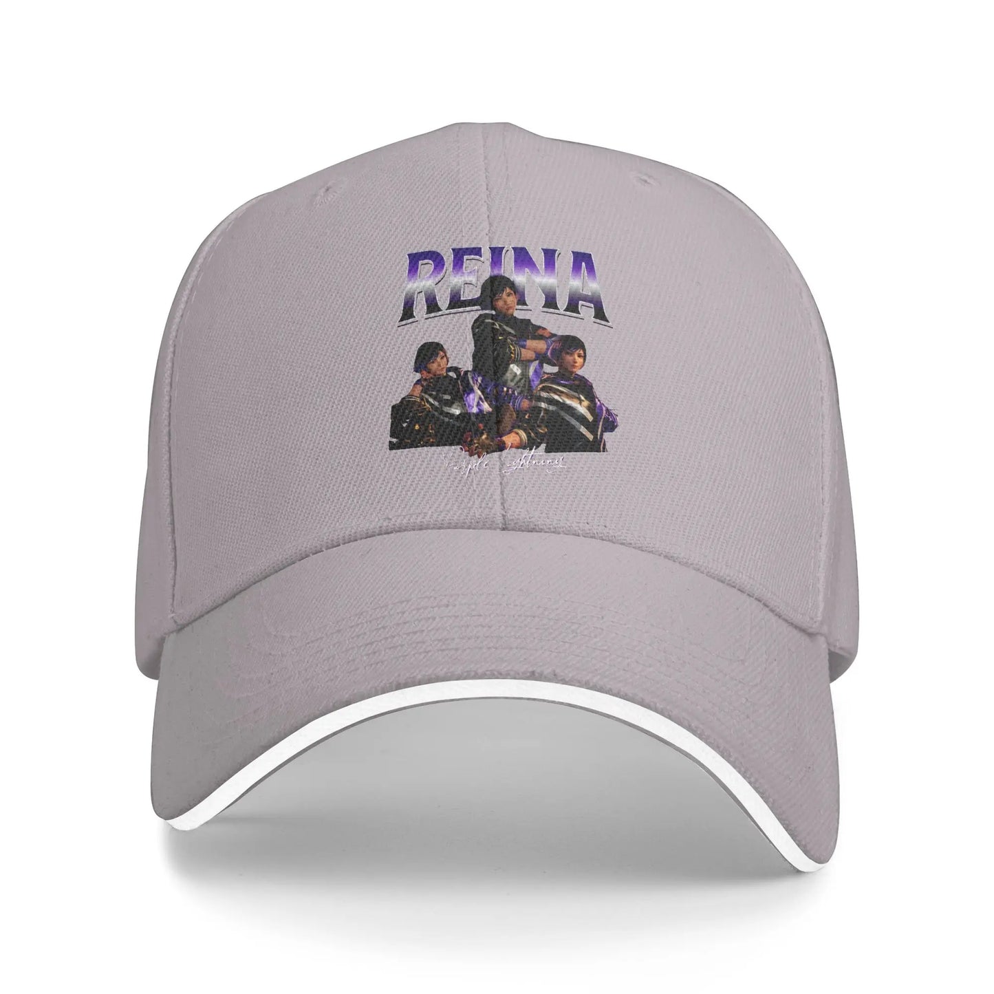 Reina Tekken Purple Lightning Casual Baseball Cap
