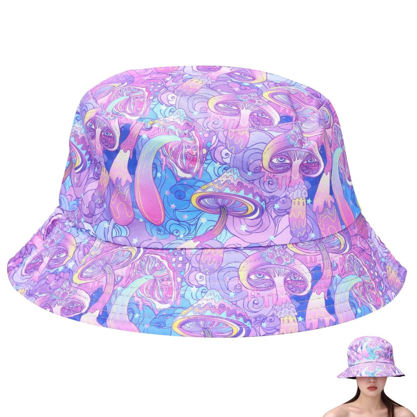 Unisex Summer Bucket Hats UV Protection Mountaineering Cap Fisherman Hat
