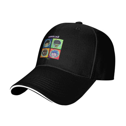 Gorillazs Band Casual Baseball Cap