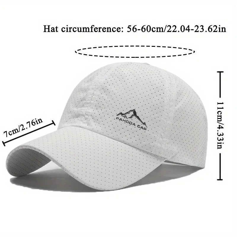 Baseball Cap Snow Mountain Logo