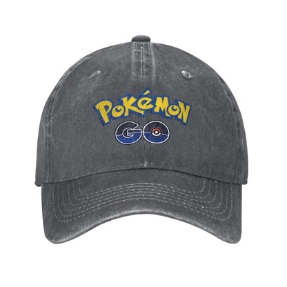 Pokemon Logo Cap Humor Baseball Cap