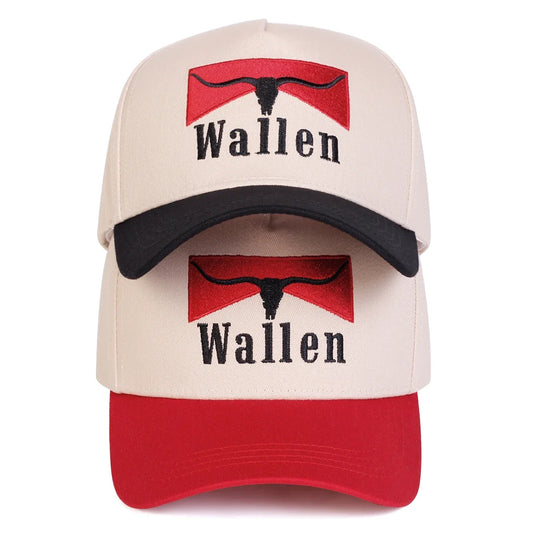 WALLEN Letter Embroidery Baseball Caps