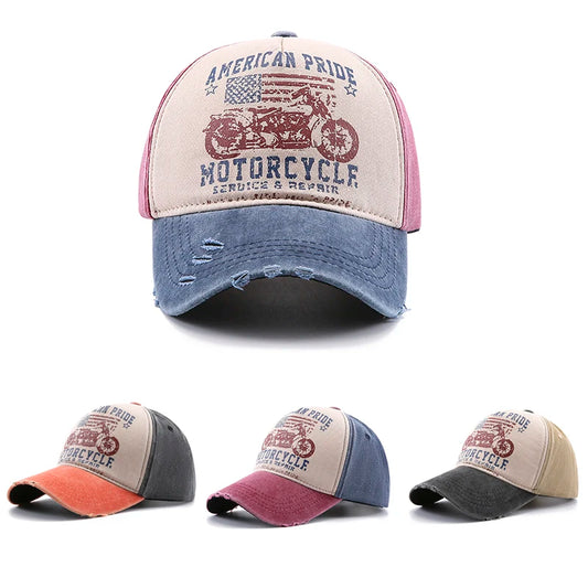 American Washed Cotton Baseball Caps Spring