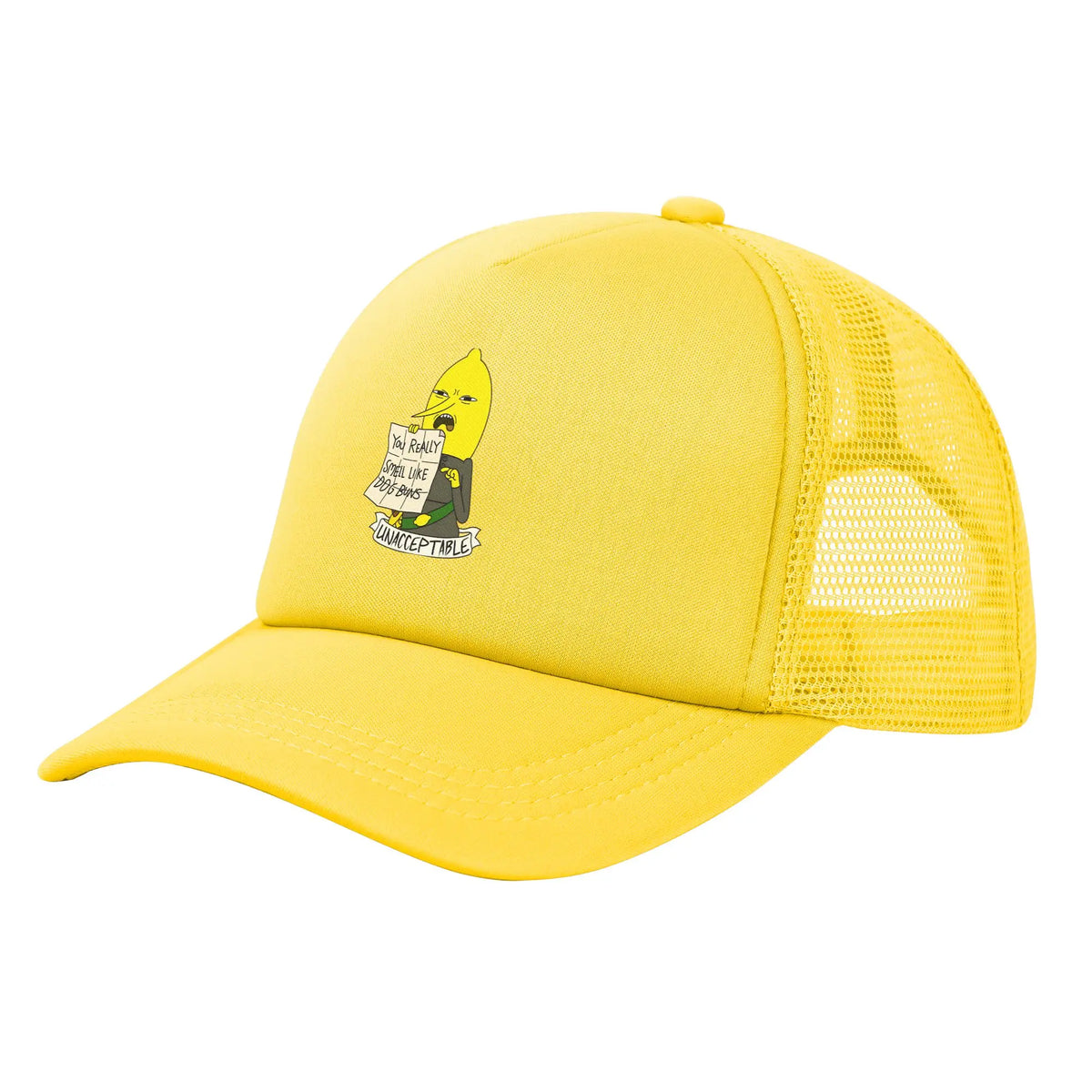 Adult Cartoon Lemon Lemongrab Baseball Caps