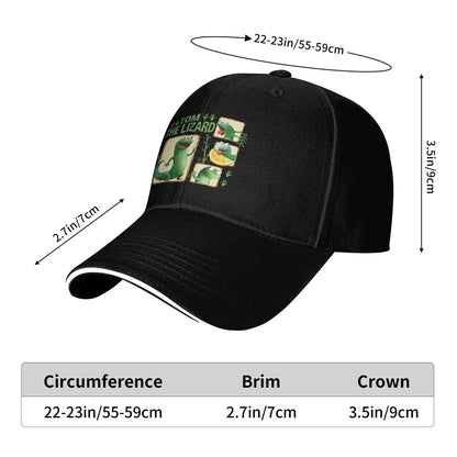 Tom The Lizard  Baseball Cap