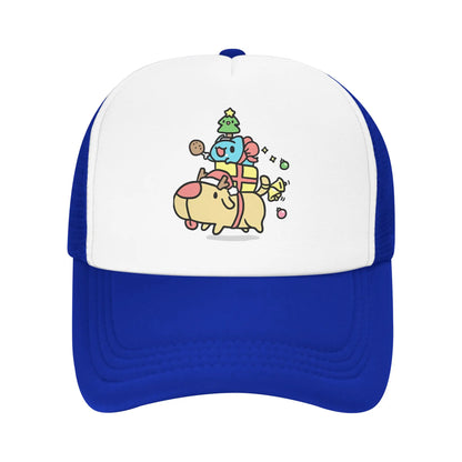 Men Women Bugcat Capoo Bug Cat Trucker Caps Mesh Baseball Cap