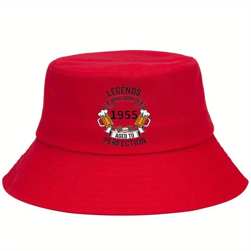 1955 Beer Fisherman Hat Bucket Hat