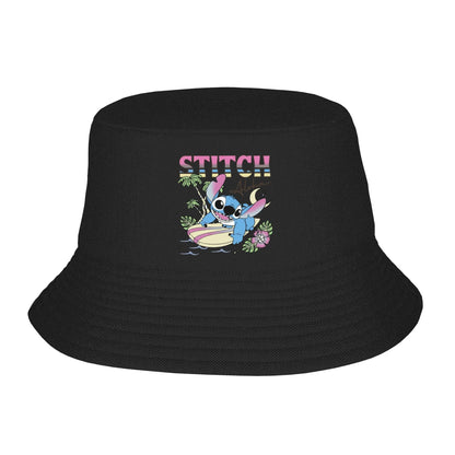 Summer Beach Vacation Headwear Stitch Love Couple Bucket Hat Sun Hat Bob Hat