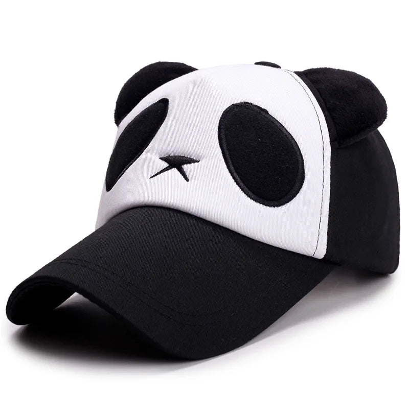 Summer Cute Panda Baseball Caps For Men Women