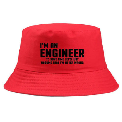 I Am Engineer Bucket Hat