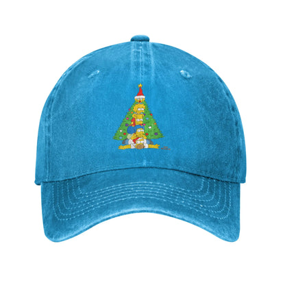 The S-simpson Tree Stack Washed Baseball Cap