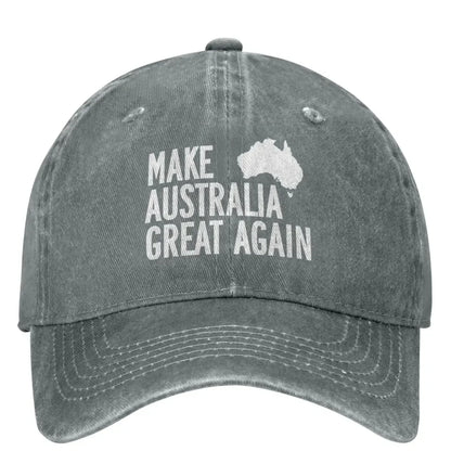 Make Australia Great Again Baseball Cap MAGA