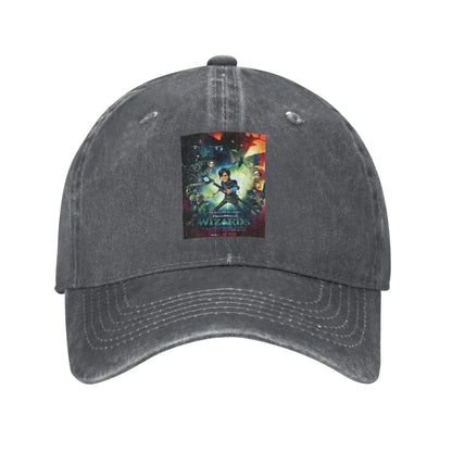 Cartoon TrollHunters Denim Cap Casual Baseball Caps