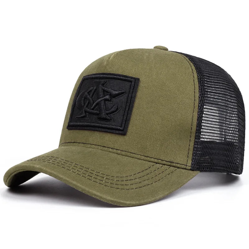 Unisex CA Letter Embroidery Baseball Hats