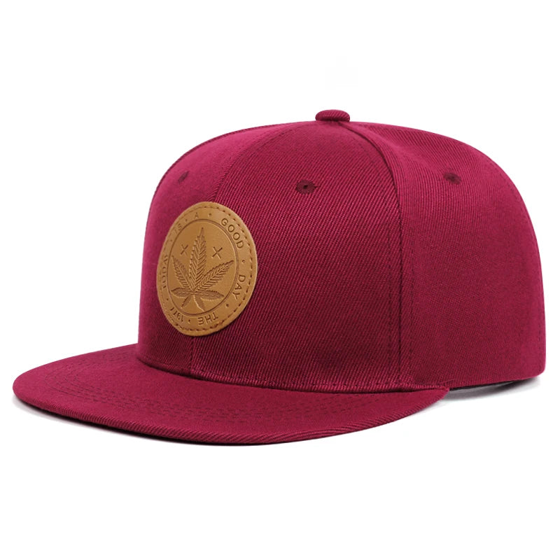 New Baseball Cap Maple Leaf Man Women Snapback Caps Hip Hop Hats For Men