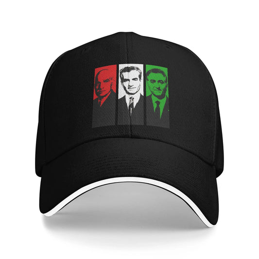 Pahlavi Kings Of Iran By Fereshteh Gilaki Baseball Cap