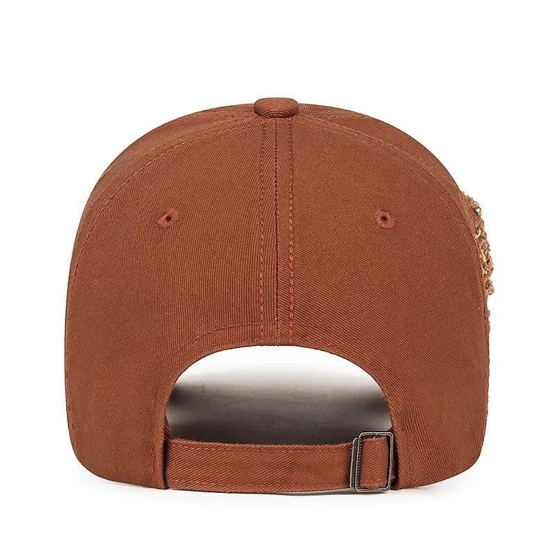 Cool Fashion Women Men Ripped Denim Cotton Baseball Cap Male Female Four Seasons