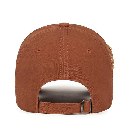 Cool Fashion Women Men Ripped Denim Cotton Baseball Cap Male Female Four Seasons