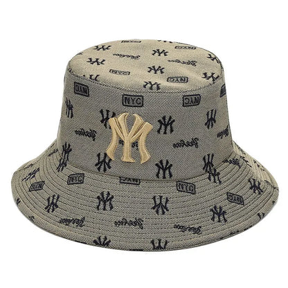 Unisex Letter Embroidery Fisherman Hat Women