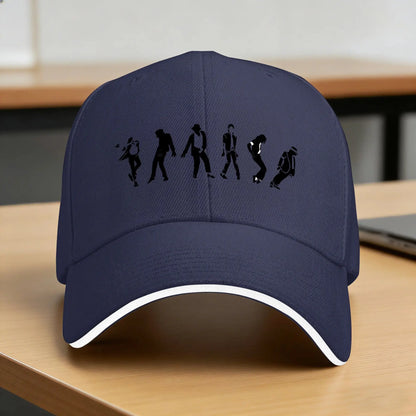 Michael Jackson The King Off Pop Music Baseball Cap