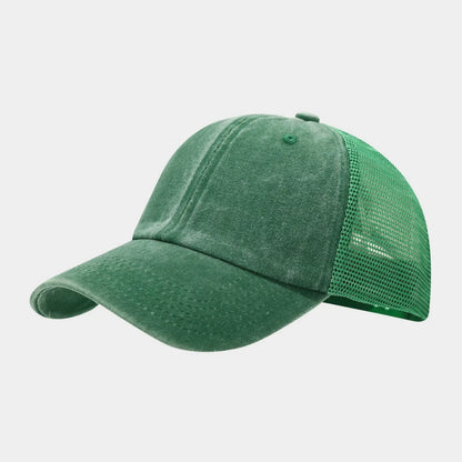 Washed Baseball Cap Outdoor Mesh Cap Sports Fashion