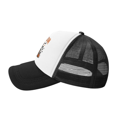 Adult Cute Ghost Coffee Autumn Fall Baseball Cap