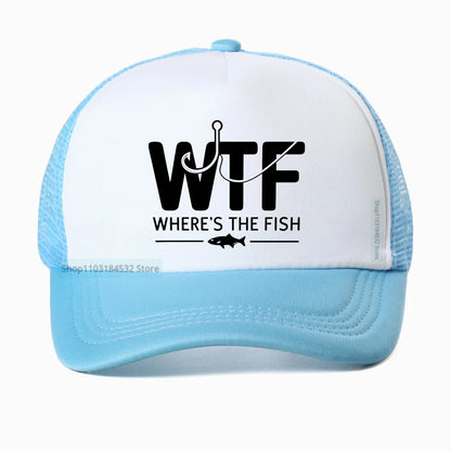 WTF Fish Baseball Cap