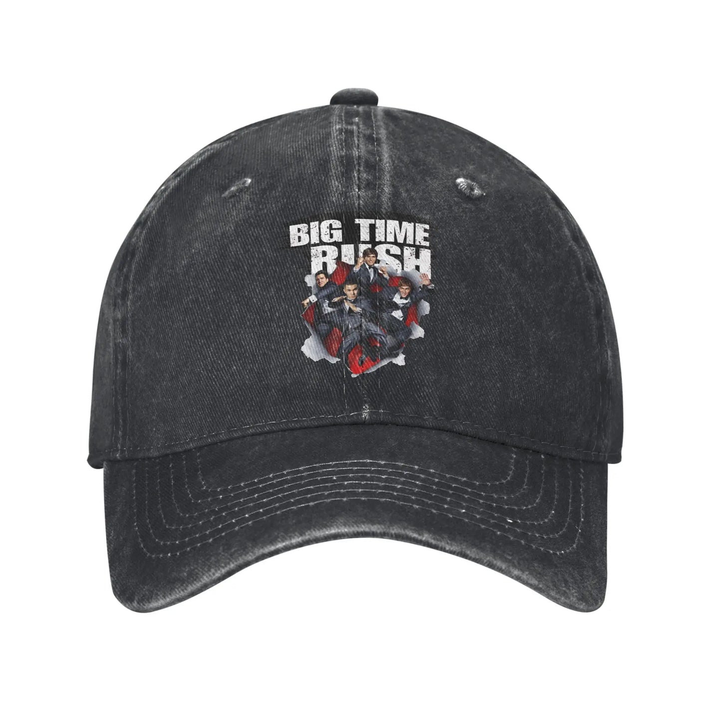 Big Time Rush Music Band Washed Baseball Cap