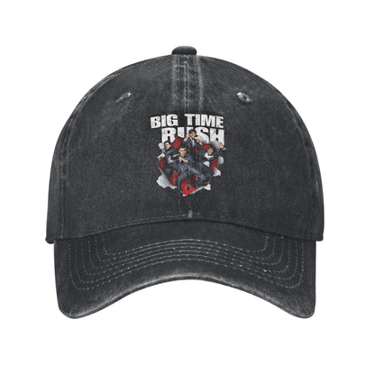 Big Time Rush Music Band Washed Baseball Cap