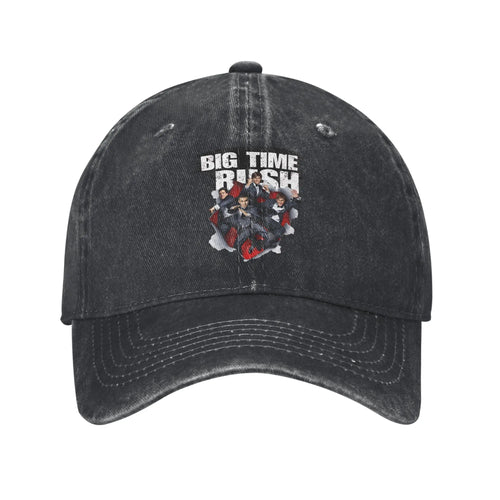 Big Time Rush Music Band Washed Baseball Cap