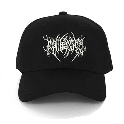 Embroidery Gothic Street Punk Frauen Baseball Cap