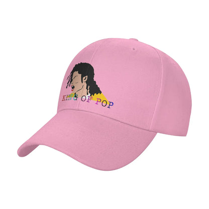 King Of Pop Michael Jackson Sun Baseball Cap