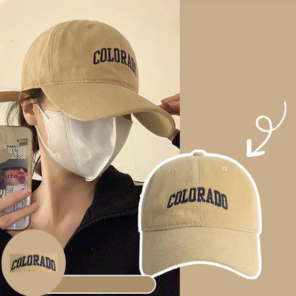 Classic Unisex Casual Multicolored Golf Cap Baseball Hat Dad Hat