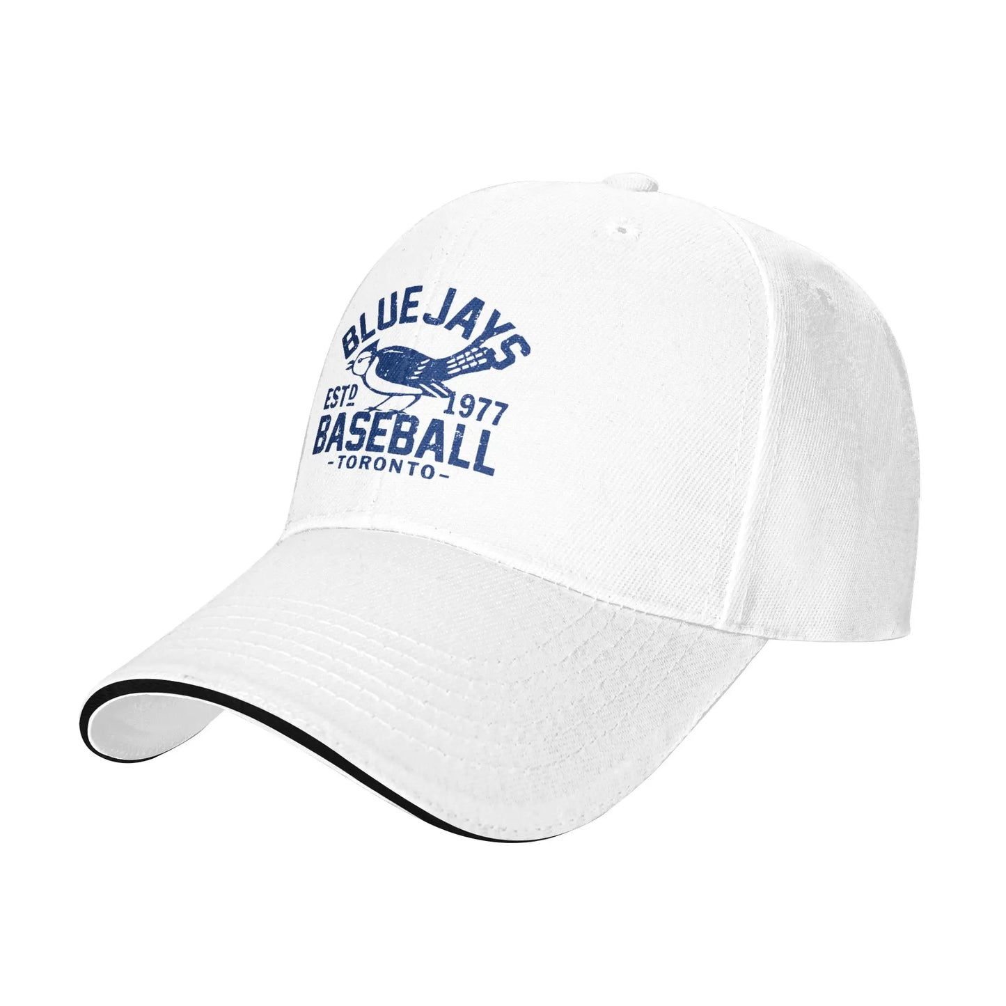 Vintage Blue-Jays-Bird Adjustable Hat Summer Golf Baseball Caps