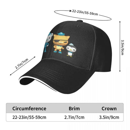Captain Barnacles 3 Adjustable Baseball Hat