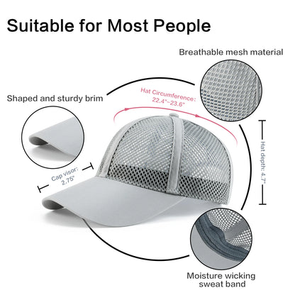 Breathable Full Mesh Baseball Cap
