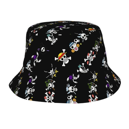 Streetwear One Piece Anime Bucket Hat