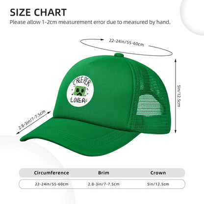 Adult Creepers Lover Trucker Hat Mesh Baseball Cap