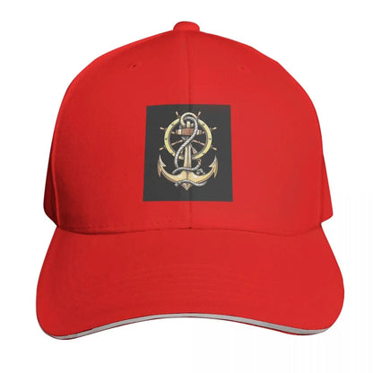 Anchor Nautical Captain Cap Fashion Casual Baseball Caps