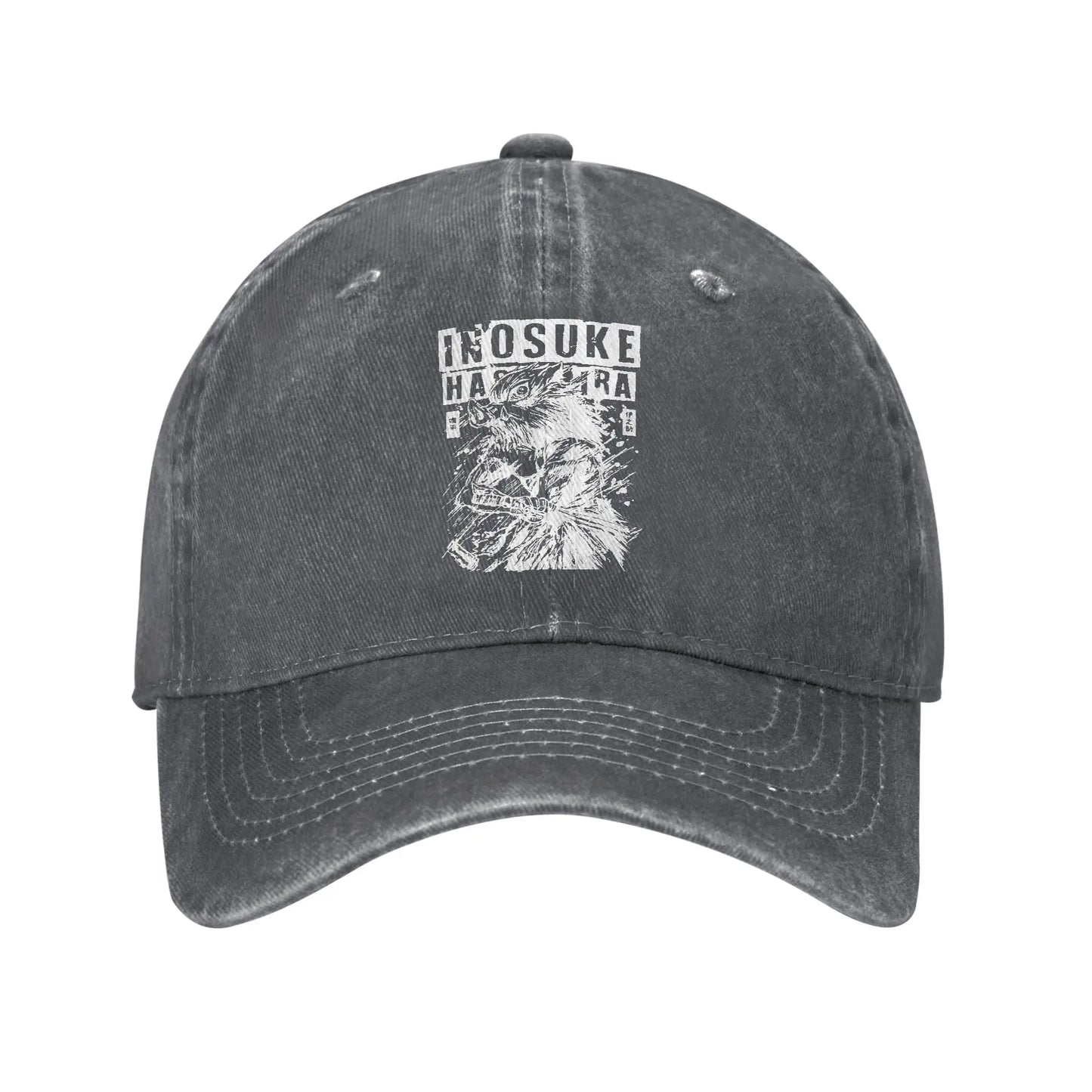 Pure Color Dad Hats Inosuke hashibira Baseball Caps Demon Slayer
